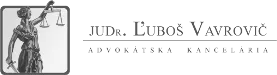 JUDr. Ľuboš Vavrovič - advokát logo